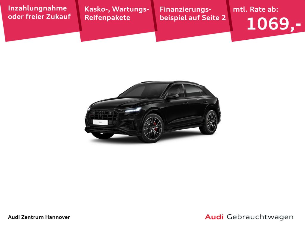Audi SQ8 2023 г. Чёрный, пробег 57423 км