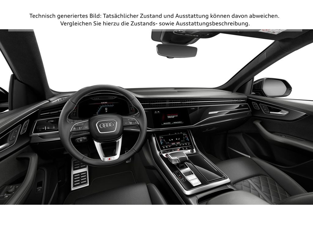 Audi SQ8 2023 г. Чёрный, пробег 57423 км