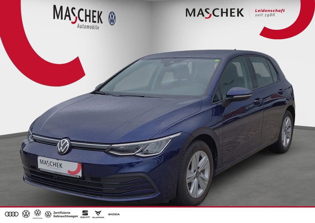Volkswagen Golf 2022 г. Синий, пробег 59600 км