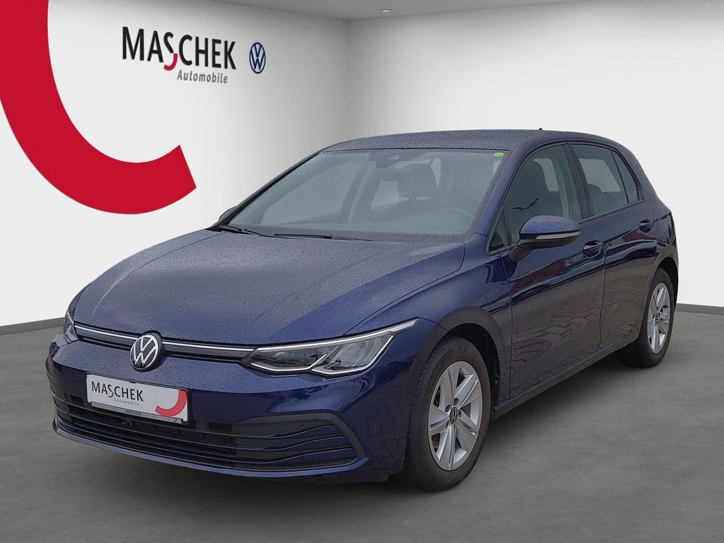 Volkswagen Golf 2022 г. Синий, пробег 59600 км