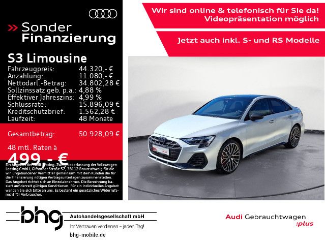 Audi S3 2025 г. Белый, пробег 22648 км