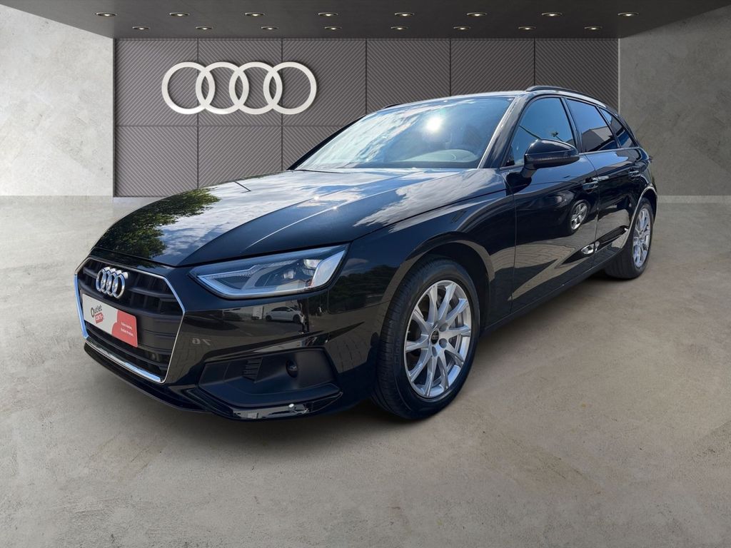 Audi A4 2023 г. Чёрный, пробег 58313 км