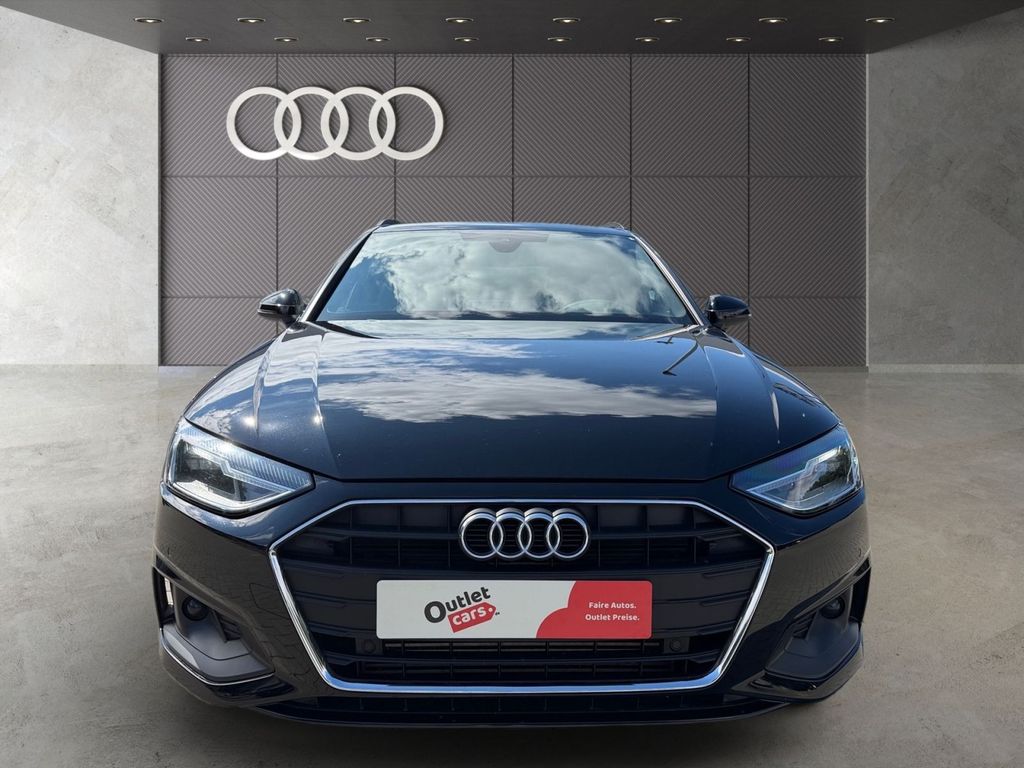 Audi A4 2023 г. Чёрный, пробег 58313 км