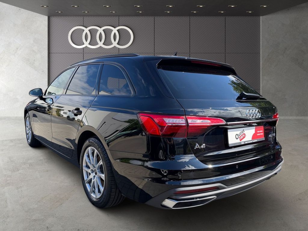 Audi A4 2023 г. Чёрный, пробег 58313 км