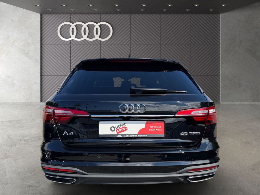 Audi A4 2023 г. Чёрный, пробег 58313 км
