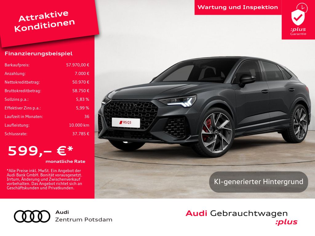 Audi RSQ3 2023 г. Чёрный, пробег 22536 км