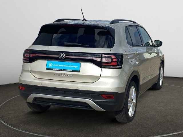 Volkswagen T-Cross 2023 г. Серебристый, пробег 50284 км