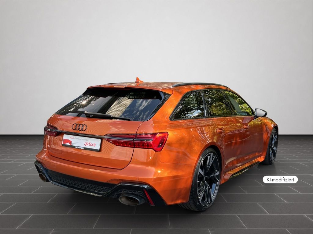 Audi RS6 2023 г. Оранжевый, пробег 53800 км