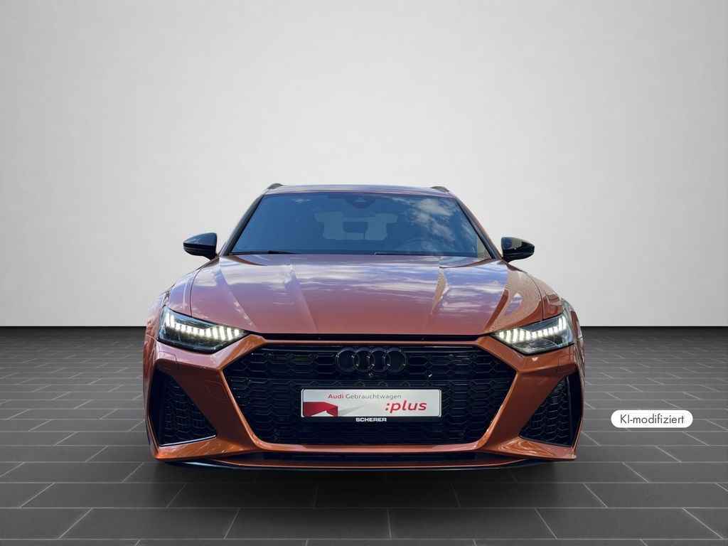 Audi RS6 2023 г. Оранжевый, пробег 53800 км