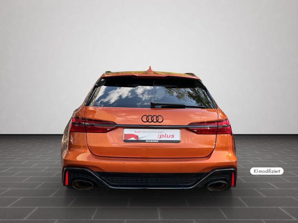 Audi RS6 2023 г. Оранжевый, пробег 53800 км