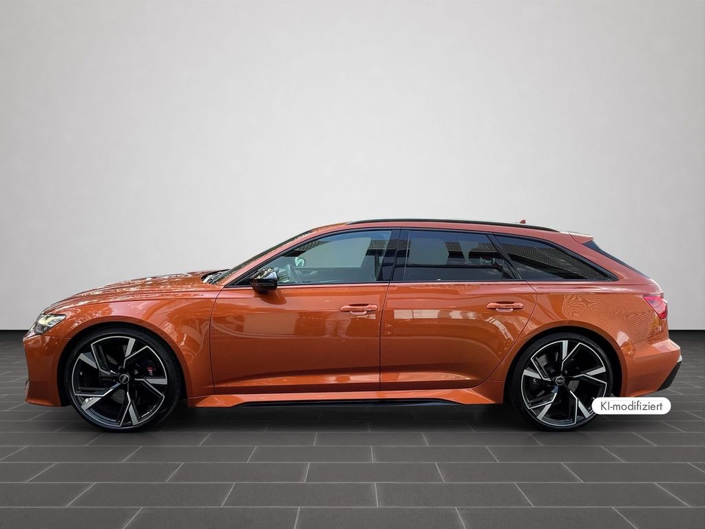 Audi RS6 2023 г. Оранжевый, пробег 53800 км