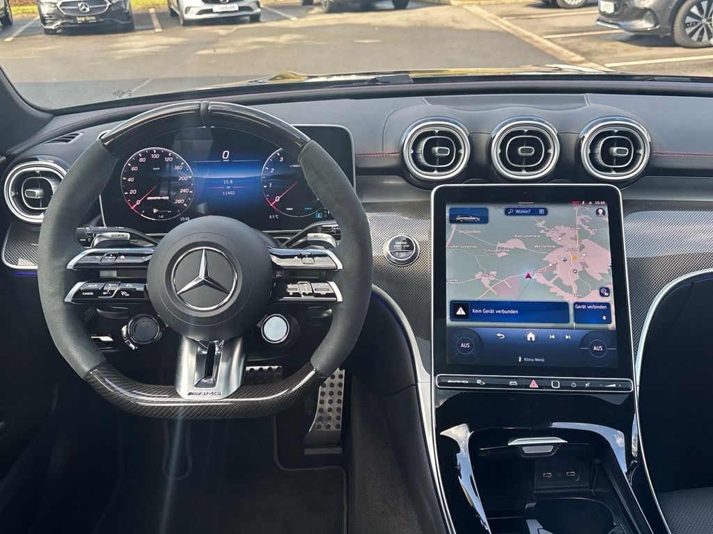 Mercedes-Benz C 43 AMG 2025 г. Чёрный, пробег 11787 км