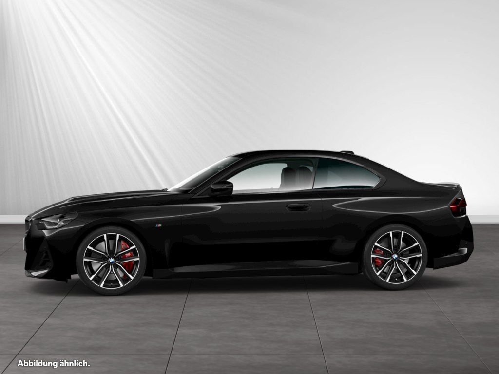 BMW 220 2023 г. Чёрный, пробег 49950 км