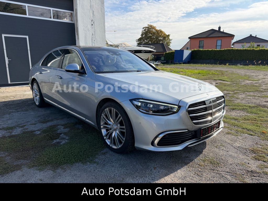 Mercedes-Benz S 500 2021 г. Серебристый, пробег 47500 км