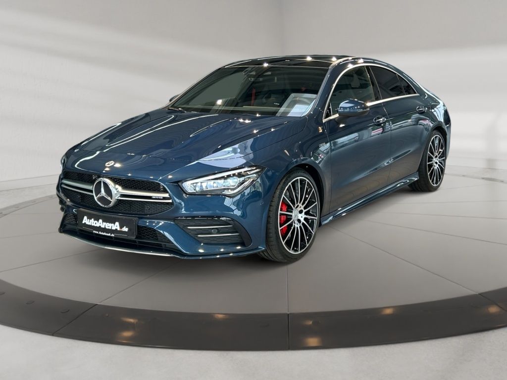 Mercedes-Benz CLA 35 AMG 2023 г. Синий, пробег 53392 км