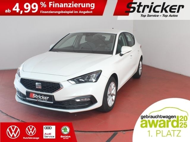 SEAT Leon 2023 г. Белый, пробег 52504 км