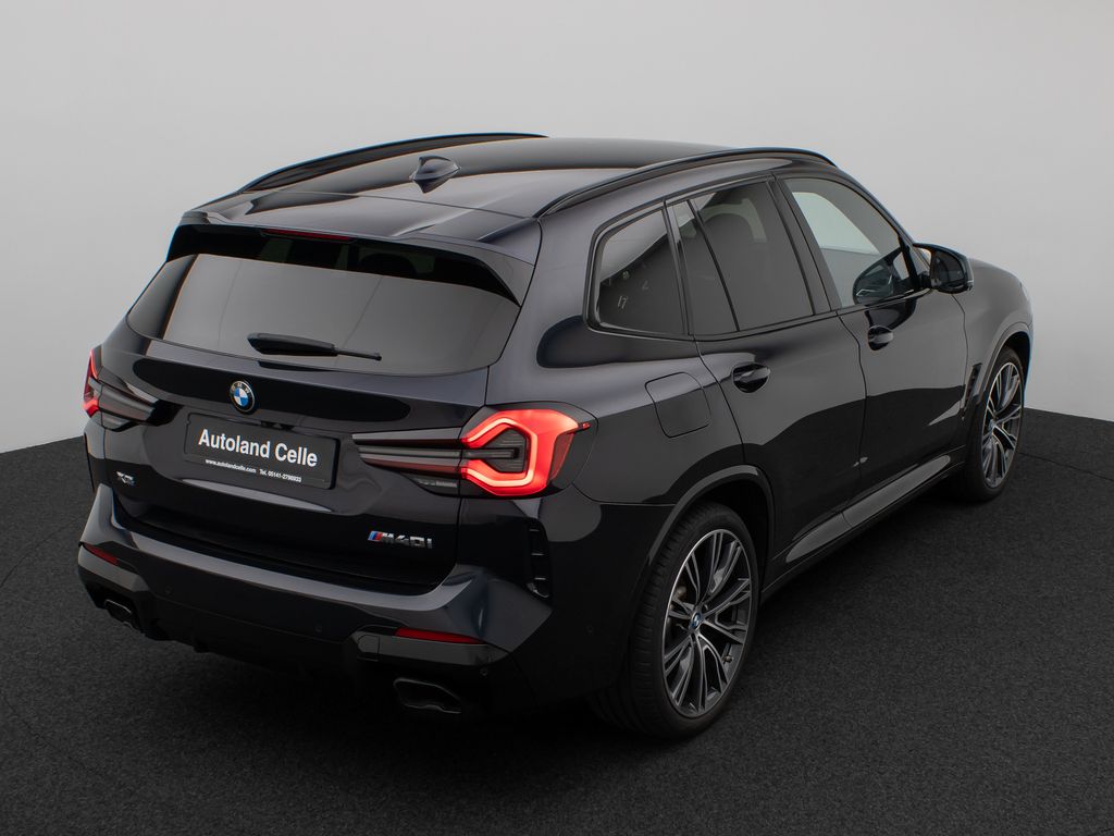 BMW X3 M40 2023 г. Чёрный, пробег 35787 км