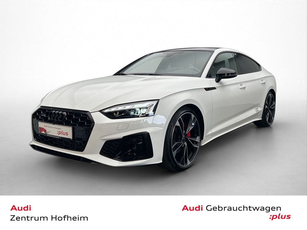 Audi A5 2023 г. Белый, пробег 35644 км