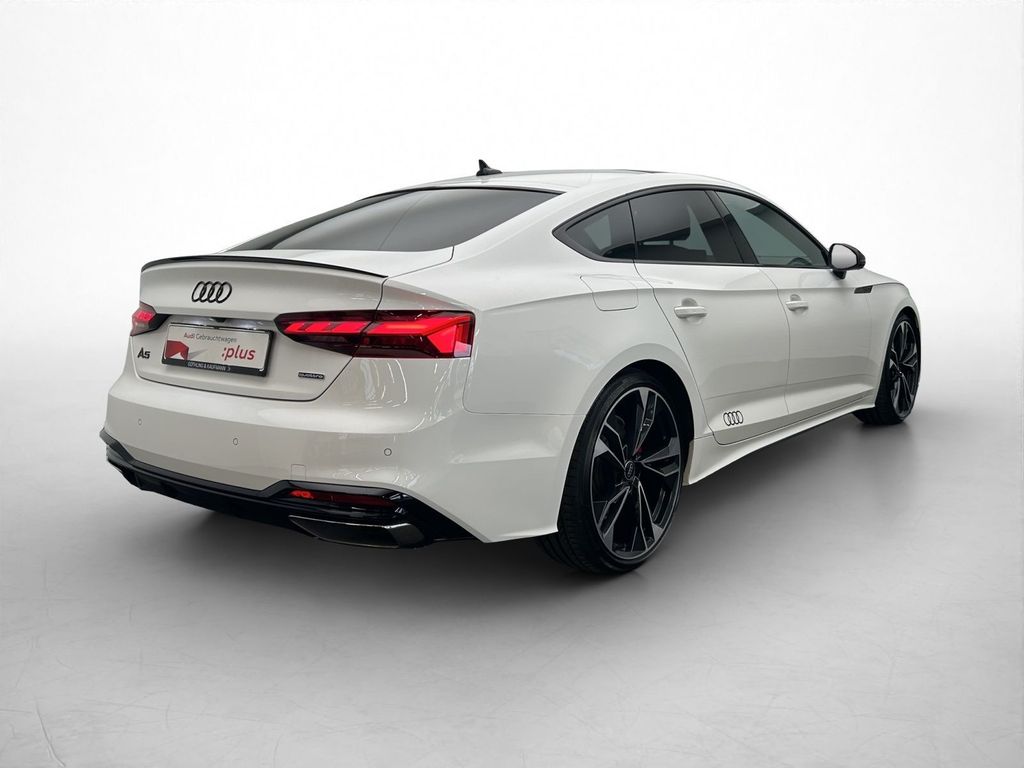 Audi A5 2023 г. Белый, пробег 35644 км