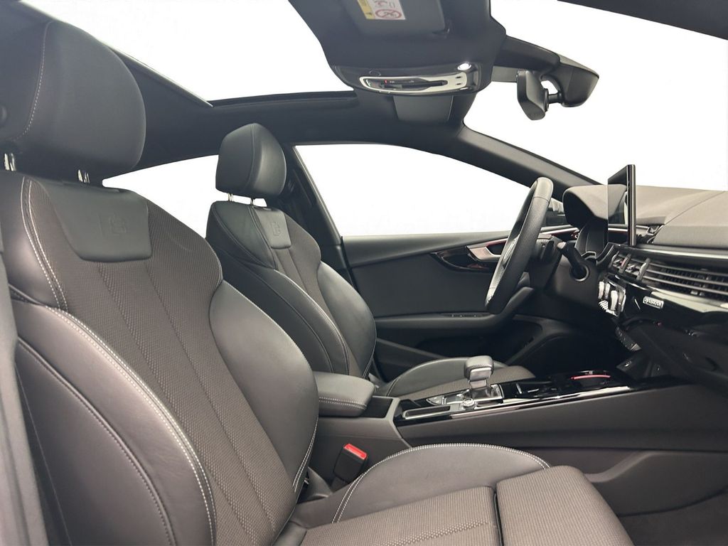 Audi A5 2023 г. Белый, пробег 35644 км