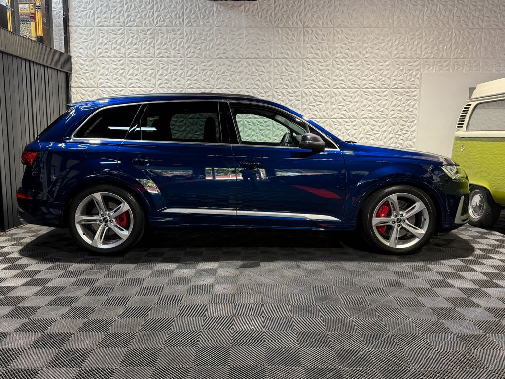 Audi SQ7 2023 г. Синий, пробег 38000 км