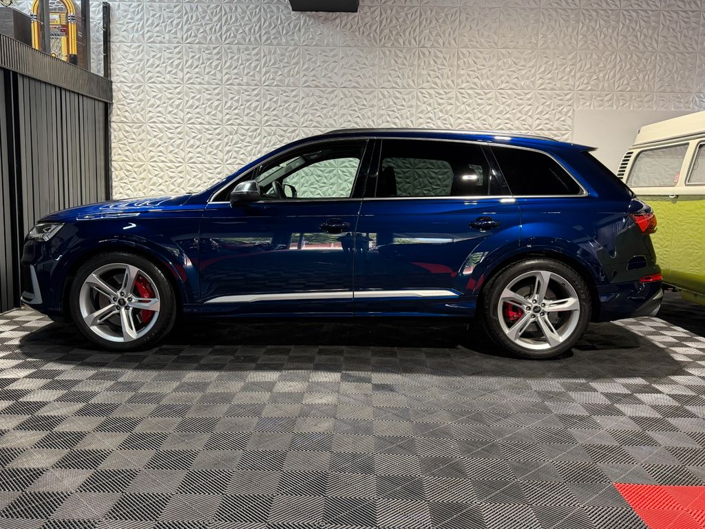 Audi SQ7 2023 г. Синий, пробег 38000 км