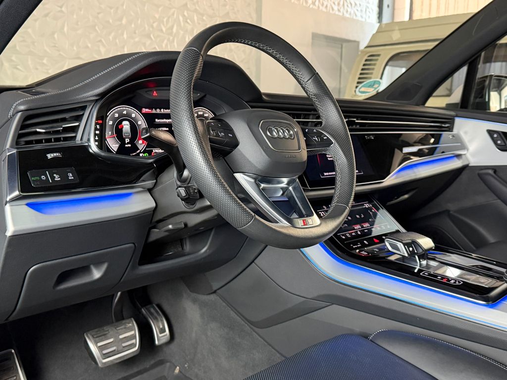 Audi SQ7 2023 г. Синий, пробег 38000 км