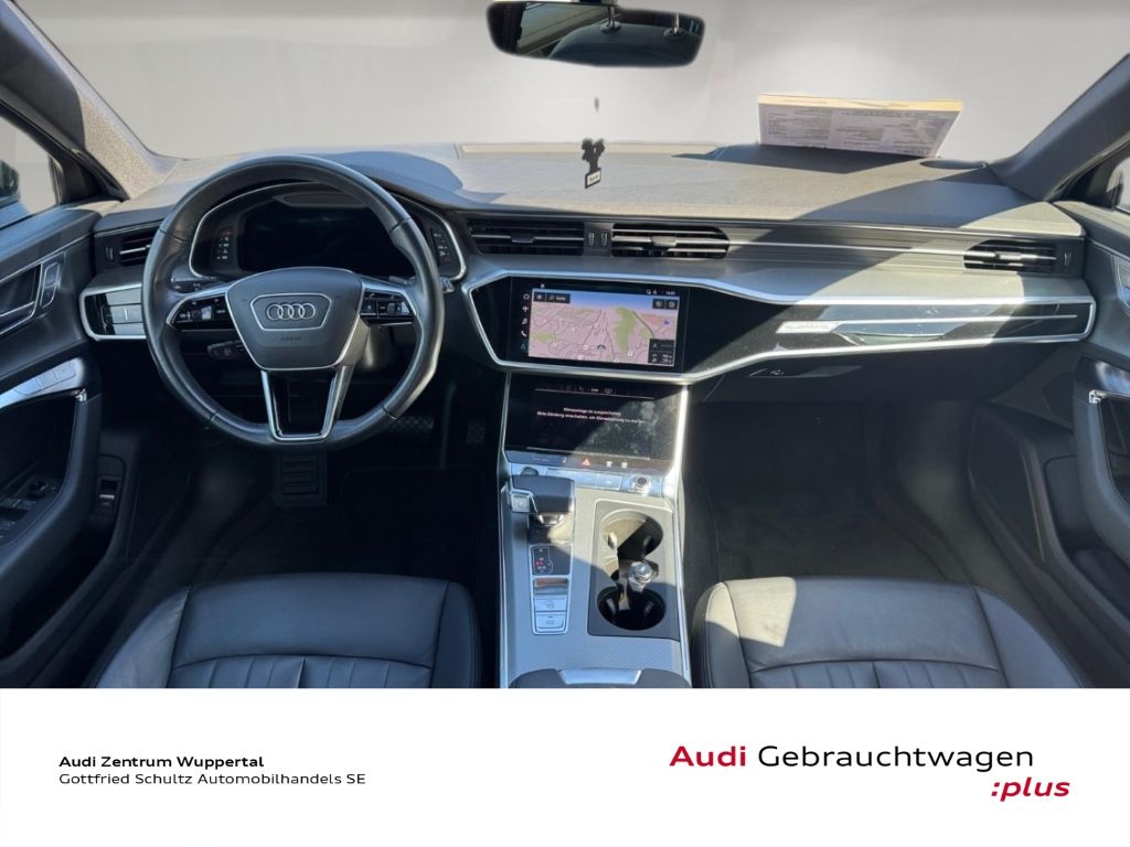 Audi A6 2023 г. Чёрный, пробег 54187 км