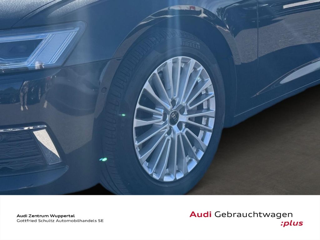 Audi A6 2023 г. Чёрный, пробег 54187 км