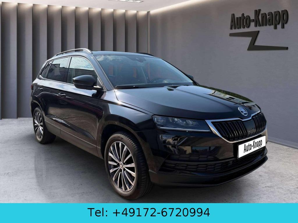 Skoda Karoq 2022 г. Чёрный, пробег 59850 км