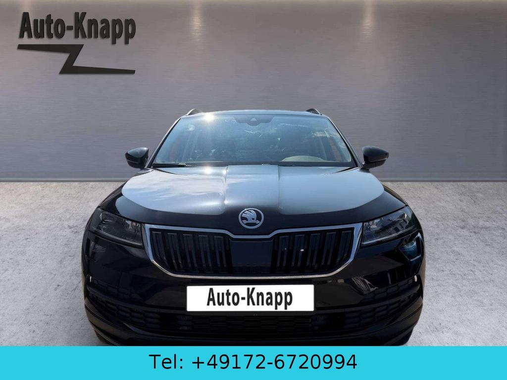 Skoda Karoq 2022 г. Чёрный, пробег 59850 км