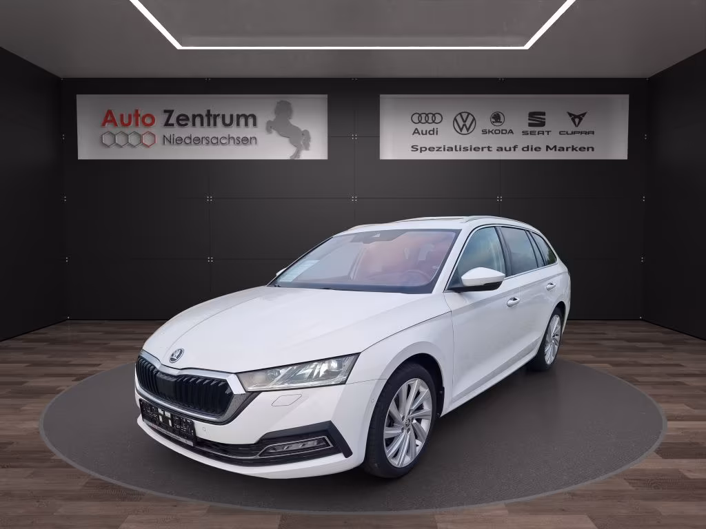 Skoda Octavia 2021 г. Белый, пробег 59668 км