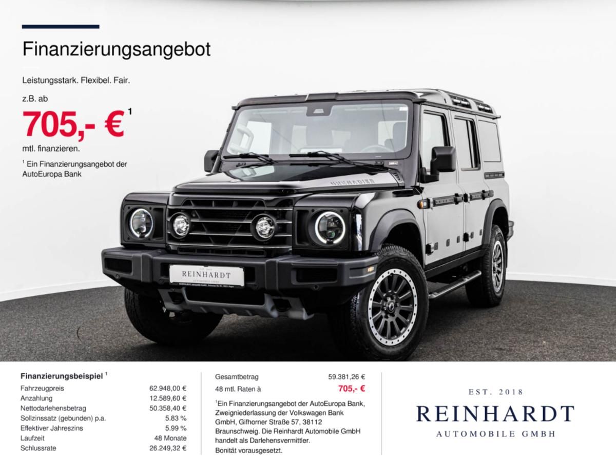 Ineos Grenadier 2025 г. Чёрный, пробег 24786 км