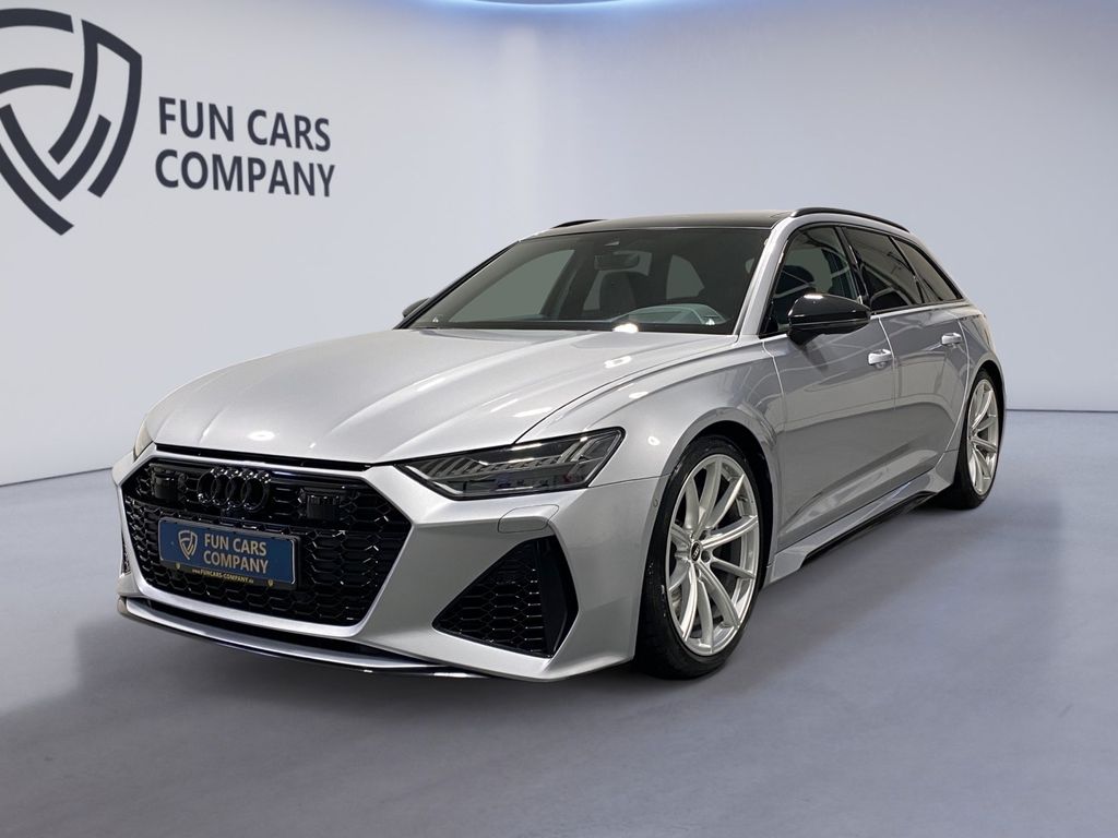 Audi RS6 2021 г. Серебристый, пробег 53460 км