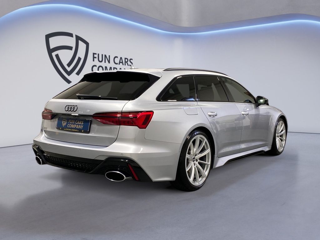 Audi RS6 2021 г. Серебристый, пробег 53460 км