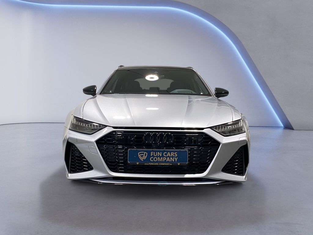 Audi RS6 2021 г. Серебристый, пробег 53460 км