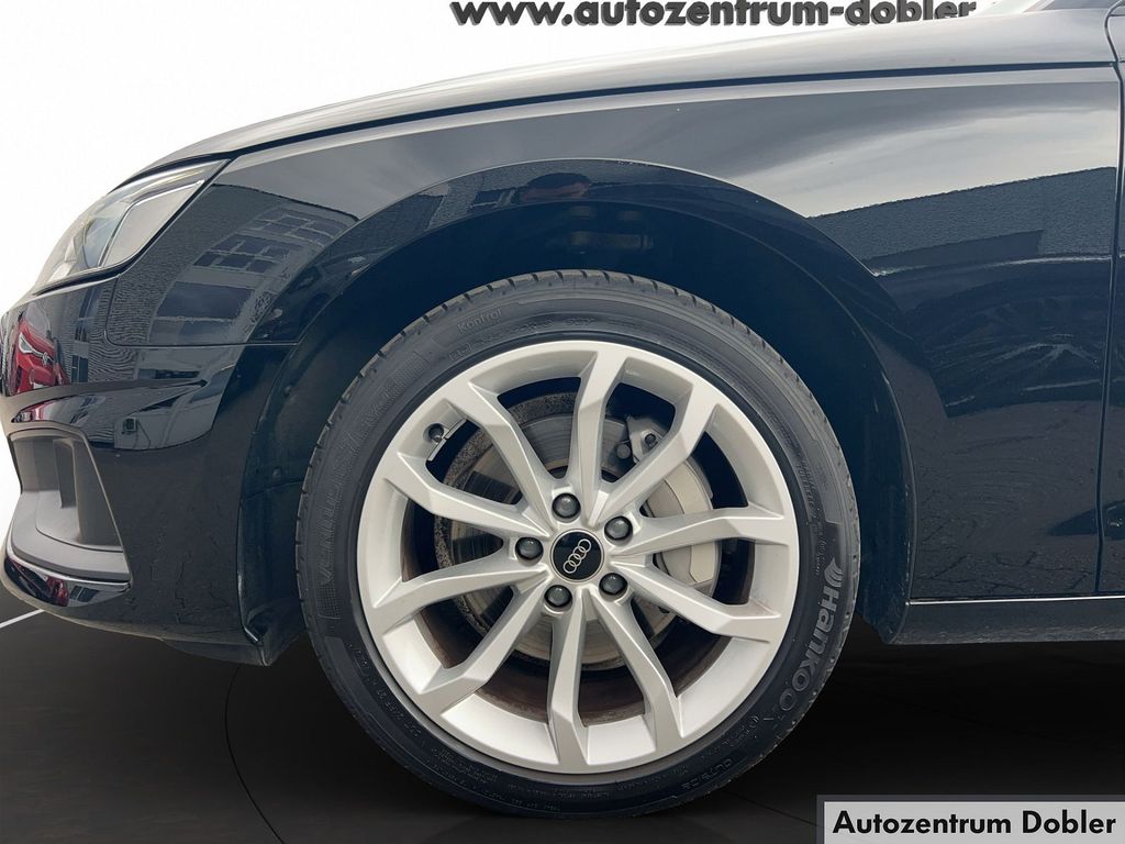 Audi A4 2024 г. Чёрный, пробег 27750 км