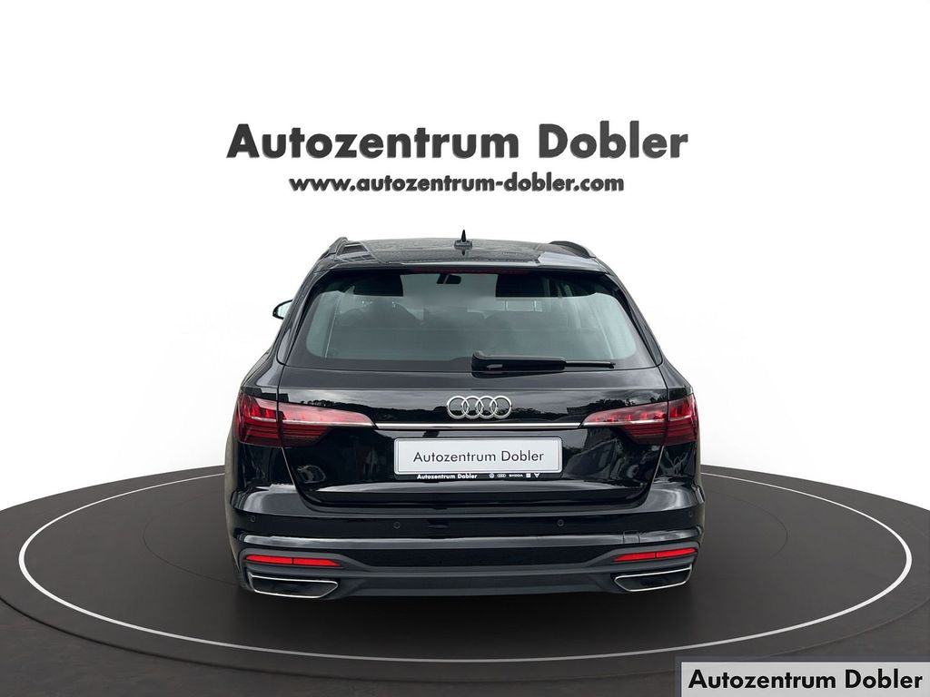 Audi A4 2024 г. Чёрный, пробег 27750 км