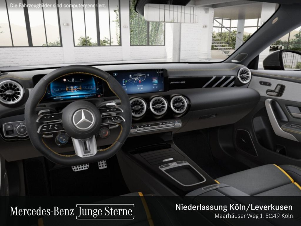 Mercedes-Benz CLA 45 AMG 2023 г. Серый, пробег 35474 км
