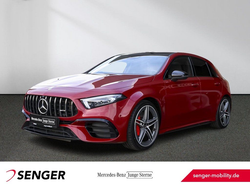 Mercedes-Benz A 45 AMG 2023 г. Красный, пробег 35164 км