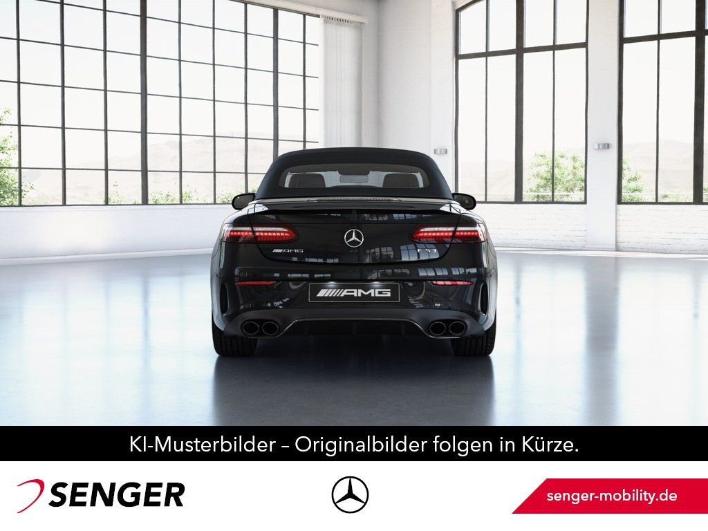 Mercedes-Benz E 53 AMG 2023 г. Чёрный, пробег 54237 км