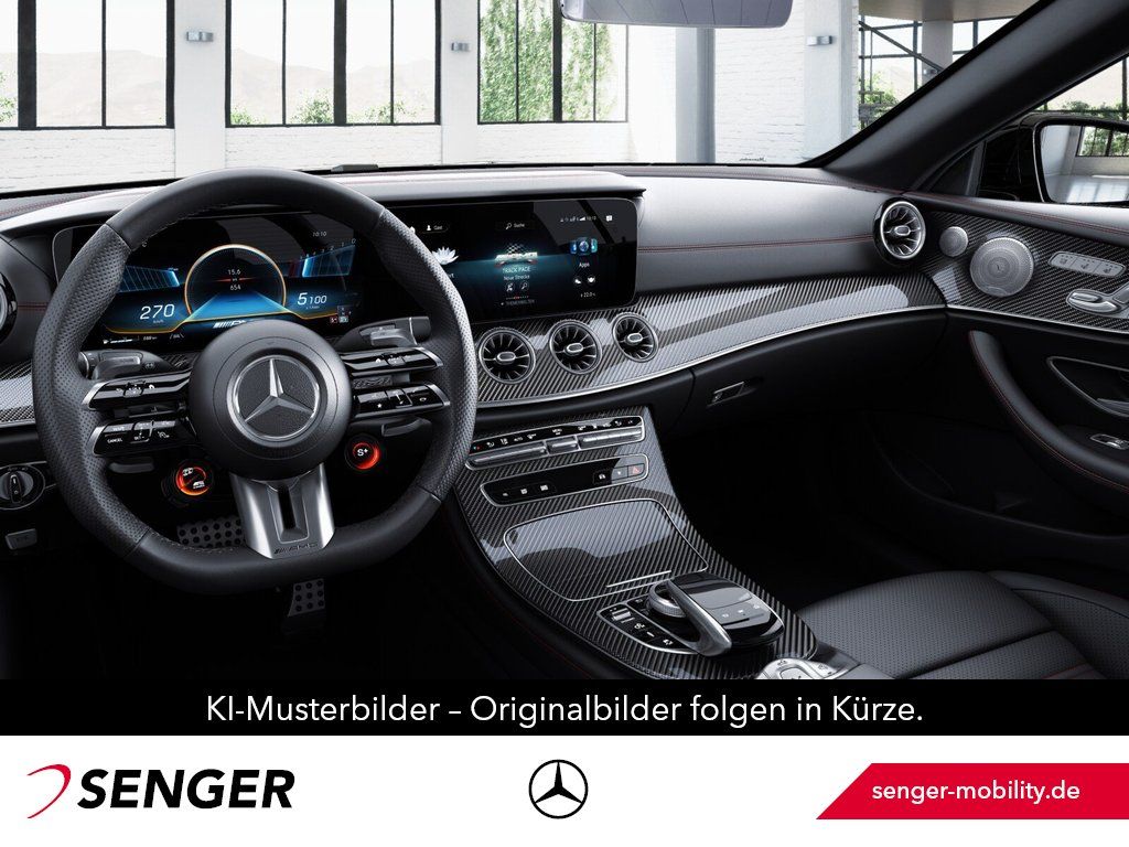 Mercedes-Benz E 53 AMG 2023 г. Чёрный, пробег 54237 км