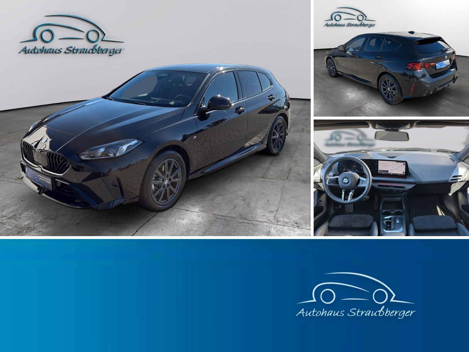BMW 120 2025 г. Чёрный, пробег 45000 км