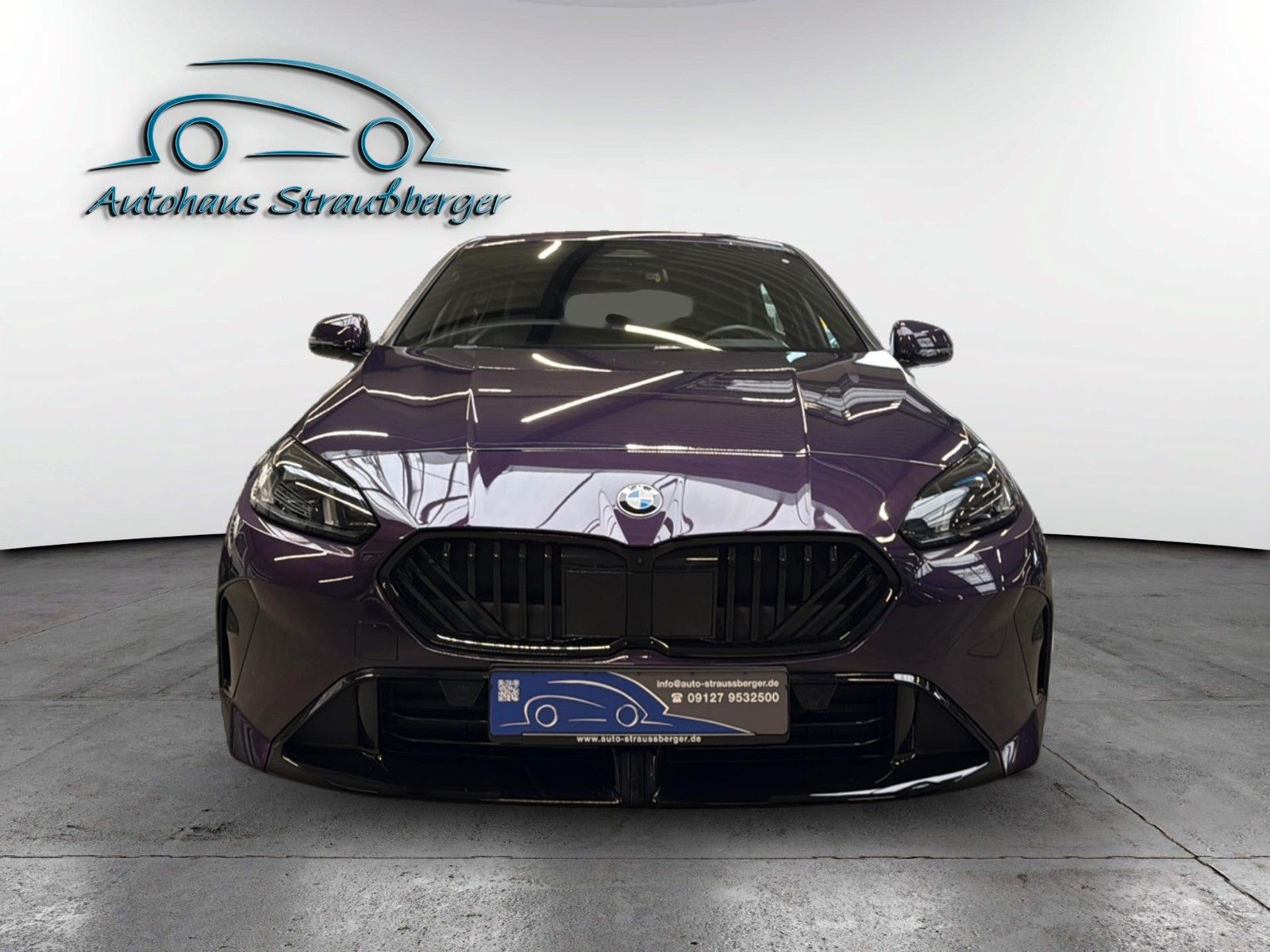 BMW 120 2025 г. Фиолетовый, пробег 33100 км