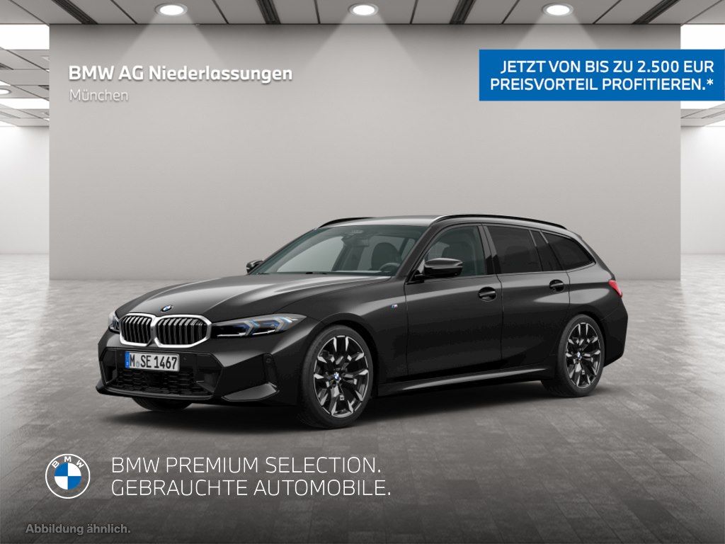 BMW 320 2025 г. Чёрный, пробег 24010 км
