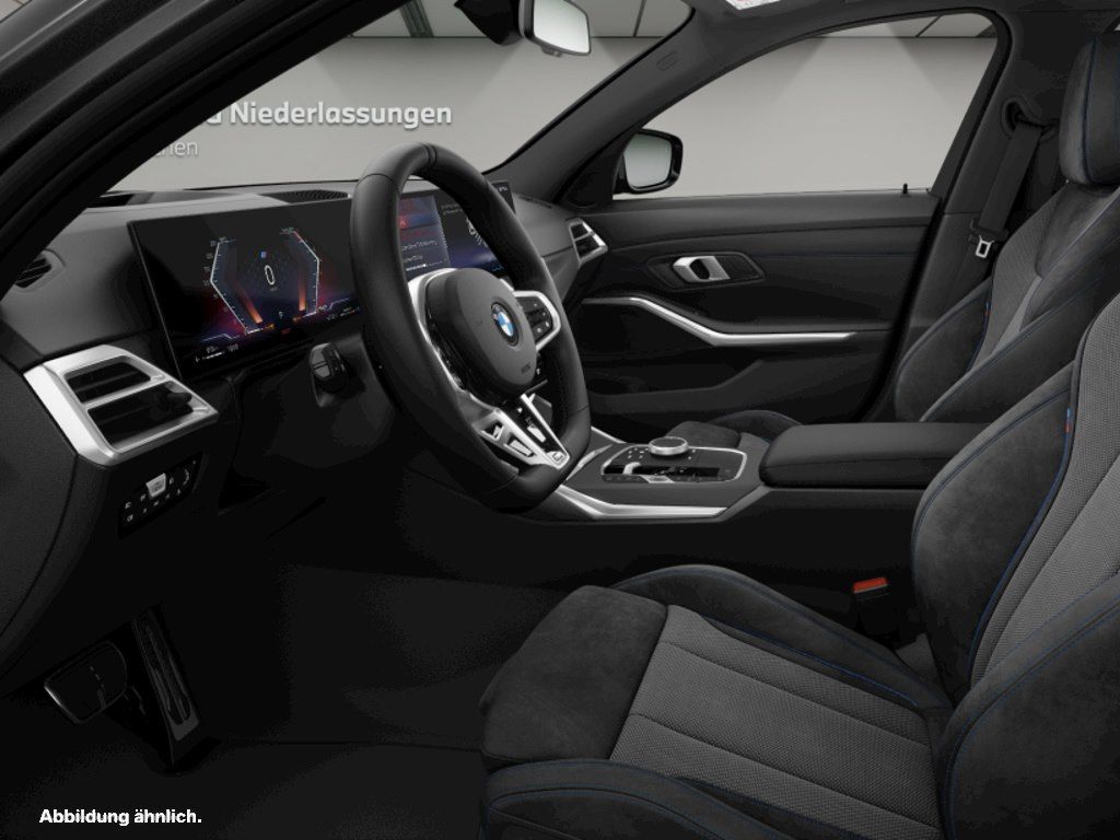 BMW 320 2025 г. Чёрный, пробег 24010 км