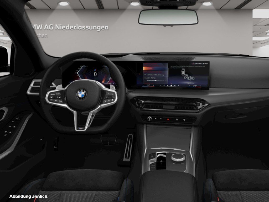 BMW 320 2025 г. Чёрный, пробег 24010 км