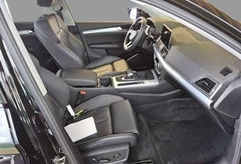 Audi Q5 2023 г. Чёрный, пробег 55249 км