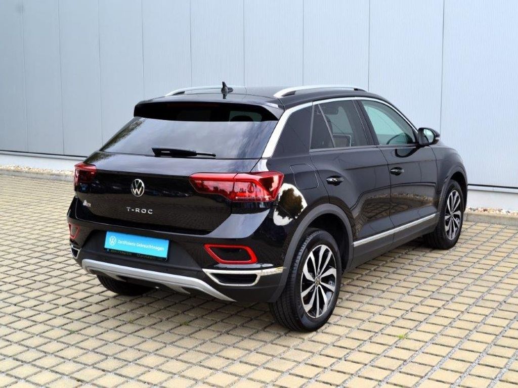 Volkswagen T-Roc 2022 г. Чёрный, пробег 59158 км