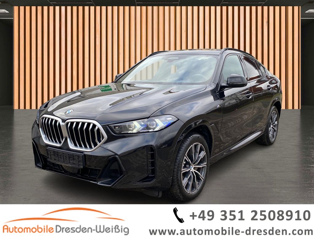 BMW X6 2024 г. Чёрный, пробег 25200 км